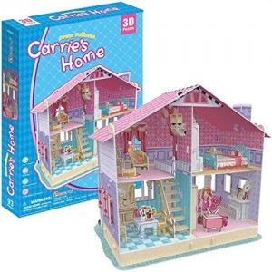 CubicFun 3D PUZZLE  Dream Dollhouse-Carrie's Home
